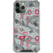 Ohio State University Pattern iPhone 12 Pro Clear Case