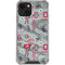 Ohio State University Pattern iPhone 13 Clear Case