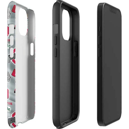 Ohio State University Pattern iPhone 13 Impact Case