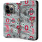 Ohio State University Pattern iPhone 13 Pro Folio Case