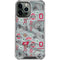 Ohio State University Pattern iPhone 13 Pro Max Clear Case