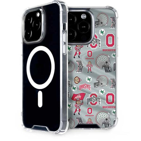 Ohio State University Pattern iPhone Cases