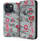 Ohio State University Pattern iPhone 14 Folio Case