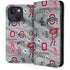 Ohio State University Pattern iPhone 14 Folio Case