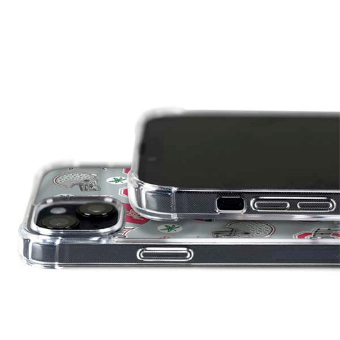 Ohio State University Pattern iPhone 14 MagSafe Case