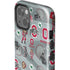 Ohio State University Pattern iPhone 14 Plus Impact Case