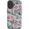 Ohio State University Pattern iPhone 16 Plus Impact Case