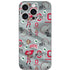 Ohio State University Pattern iPhone 16 Pro Skin
