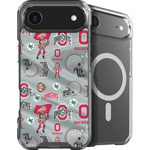 Ohio State University Pattern iPhone 17 Air MagSafe Case