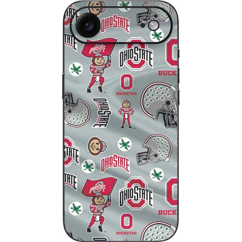 Ohio State University Pattern iPhone 17 Air Skin