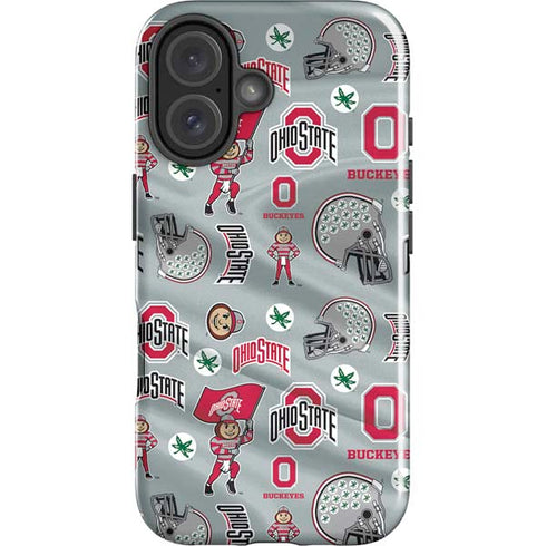 Ohio State University Pattern iPhone 17 Impact Case