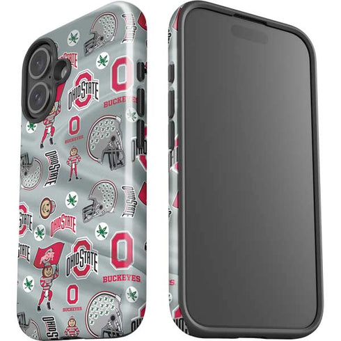 Ohio State University Pattern iPhone 17 Impact Case