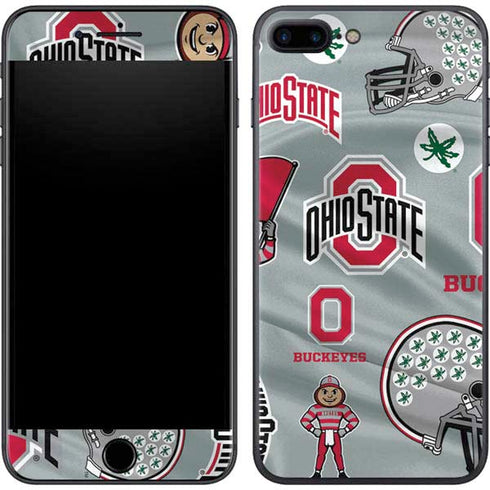 Ohio State University Pattern iPhone 7 Plus Skin