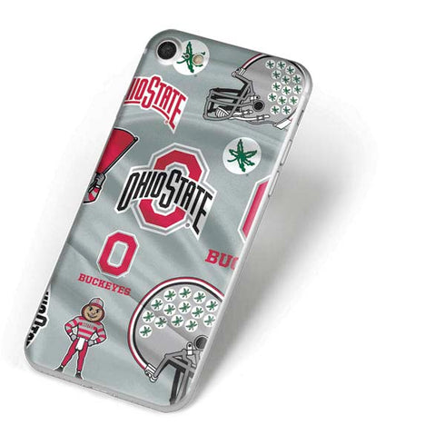 Ohio State University Pattern iPhone 7 Skin