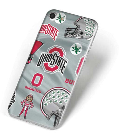 Ohio State University Pattern iPhone 8 Skin