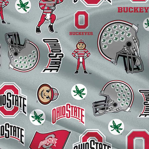Ohio State University Pattern iPhone X Pro Case