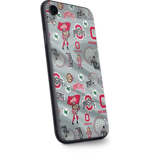 Ohio State University Pattern iPhone XR Skin