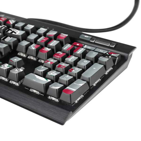 Ohio State University Pattern K95 RGB PLATINUM Mechanical Gaming Keyboard Skin
