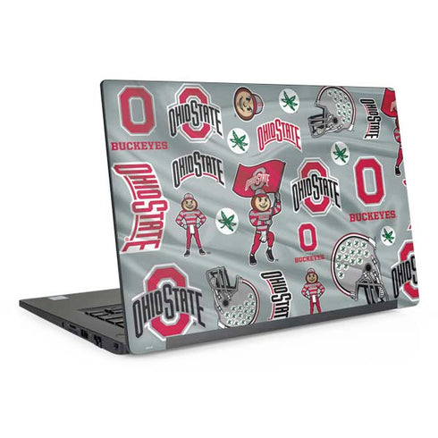 Ohio State University Pattern Dell Latitude Skin