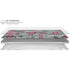 Ohio State University Pattern MacBook Air 15in (2023-2025) Case plus Skin