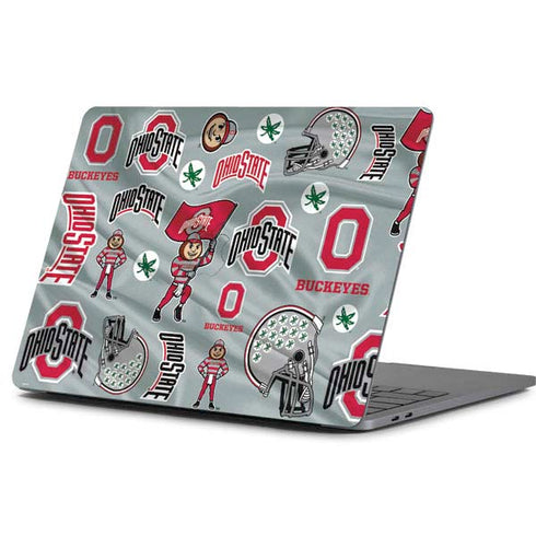 Ohio State University Pattern Apple MacBook Pro 13-inch Skin