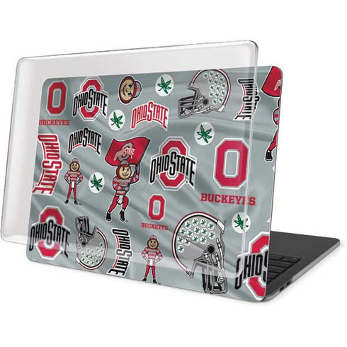 Ohio State University Pattern MacBook Pro 13in (2020) Case plus Skin