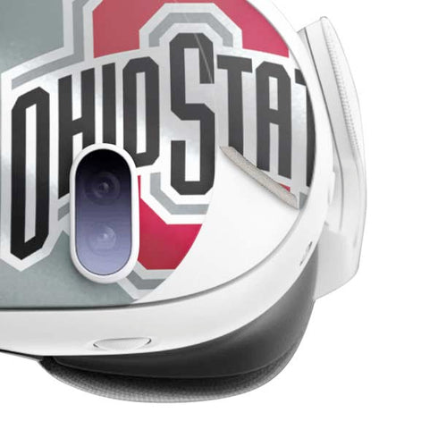 Ohio State University Pattern Meta Quest 3 Skin