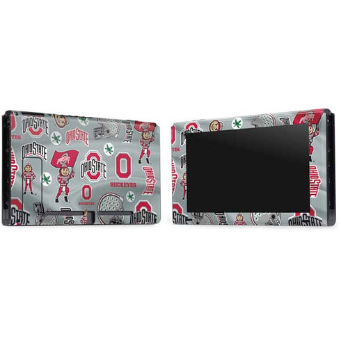 Ohio State University Pattern Nintendo Switch Bundle Skin