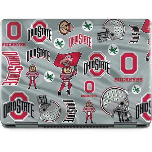 Ohio State University Pattern Notebook 9 Pro 13in (2017) Skin