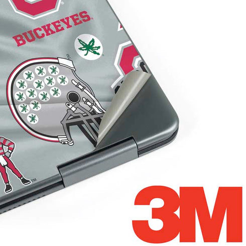 Ohio State University Pattern Notebook 9 Pro 13in (2017) Skin
