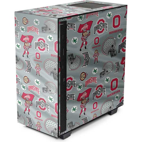 Ohio State University Pattern NZXT H510 Compact ATX Mid-Tower Case Skin