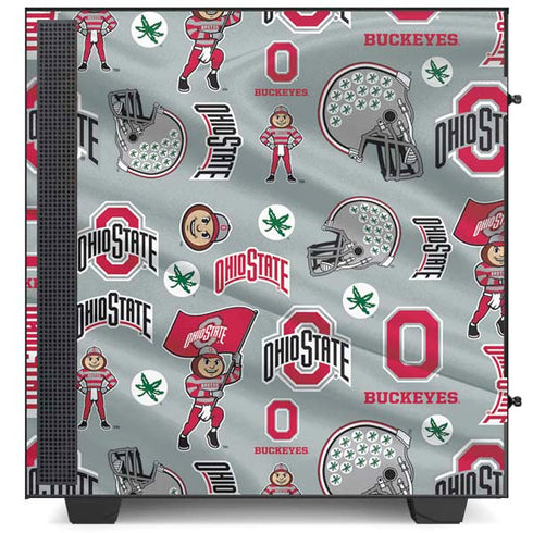 Ohio State University Pattern NZXT H510 Compact ATX Mid-Tower Case Skin