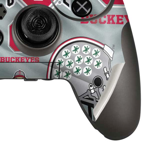 Ohio State University Pattern PlayStation Scuf Vantage 2 Controller Skin