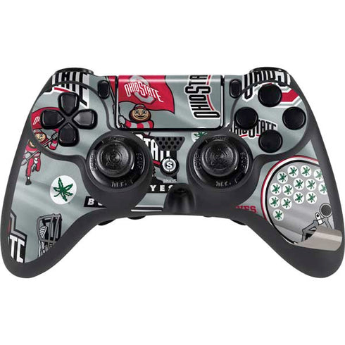 Ohio State University Pattern PS4/PC SCUF Impact Controller Skin