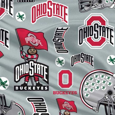 Ohio State University Pattern PS4 Pro Console Skin