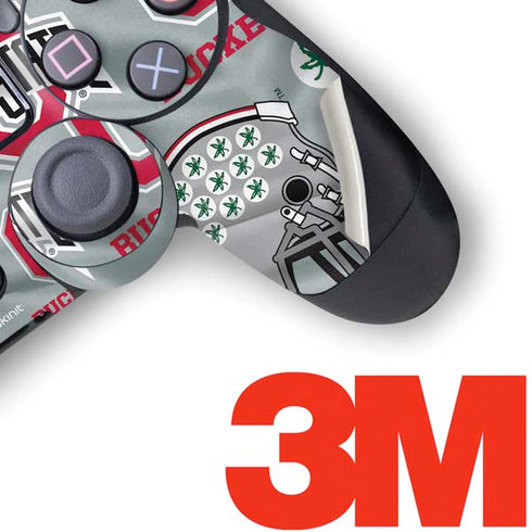 Ohio State University Pattern PS4 Pro/Slim Controller Skin