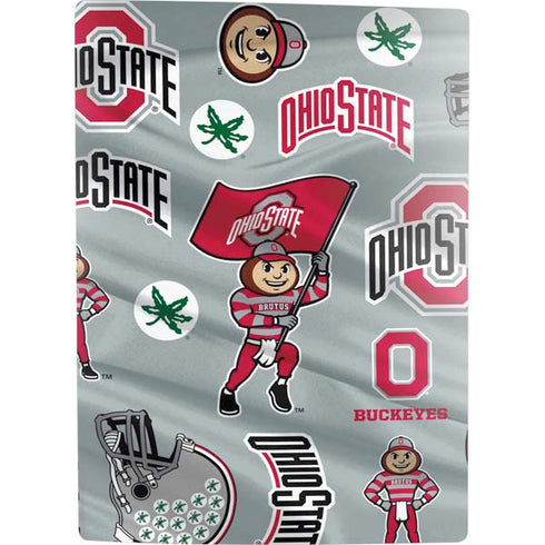 Ohio State University Pattern PS5 Digital Edition Bundle Skin