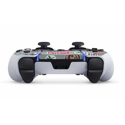 Ohio State University Pattern PS5 DualSense Edge Pro Controller Skin