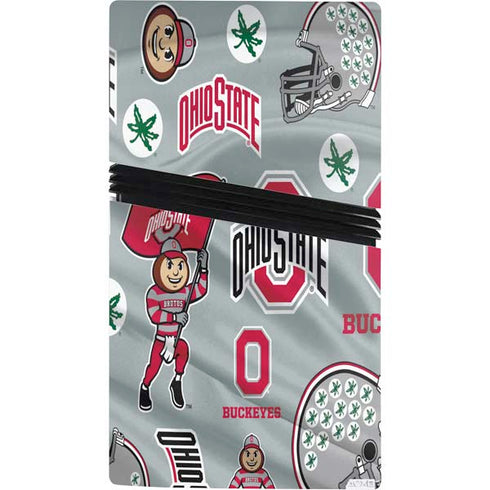 Ohio State University Pattern PS5 Pro Bundle Skin