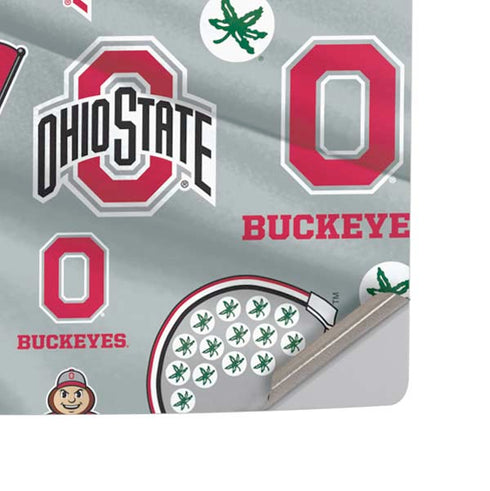 Ohio State University Pattern PS5 Slim Digital Edition Bundle Skin