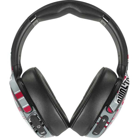 Ohio State University Pattern Skullcandy Venue Skin