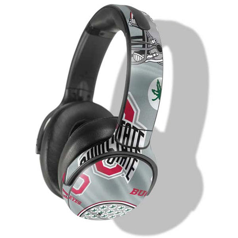 Ohio State University Pattern Skullcandy Venue Skin