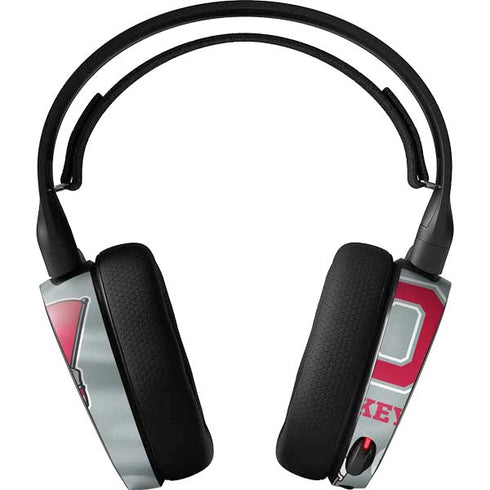 Ohio State University Pattern SteelSeries Arctis 3 Skin
