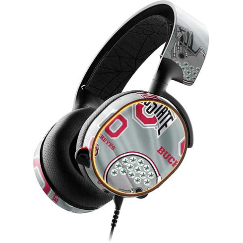 Ohio State University Pattern SteelSeries Arctis 5 Skin