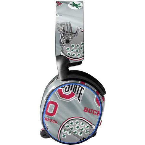 Ohio State University Pattern SteelSeries Arctis 5 Skin