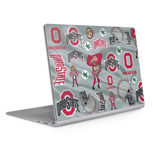 Ohio State University Pattern Surface Book 2 13.5in Skin