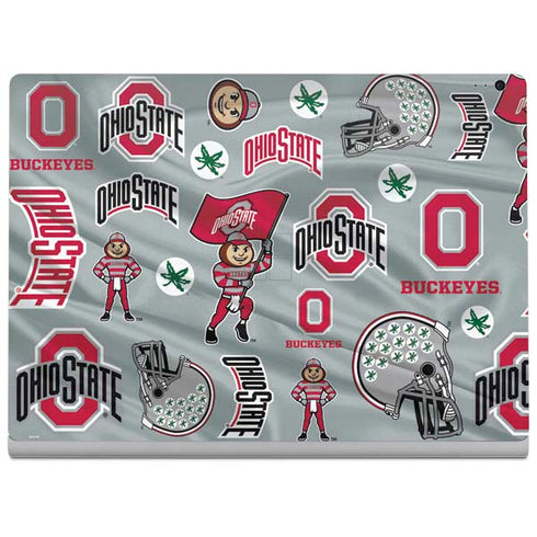 Ohio State University Pattern Surface Book 2 13.5in Skin