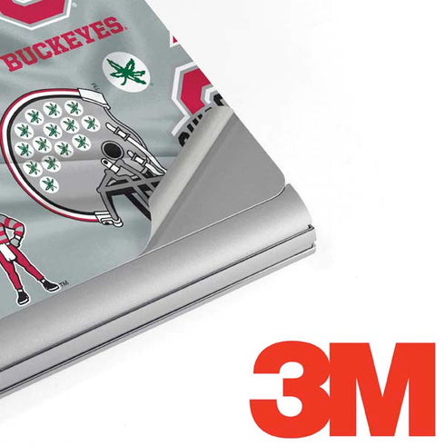 Ohio State University Pattern Surface Book 2 15in Skin