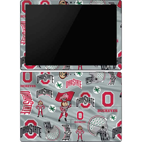 Ohio State University Pattern Surface Pro 6 Skin