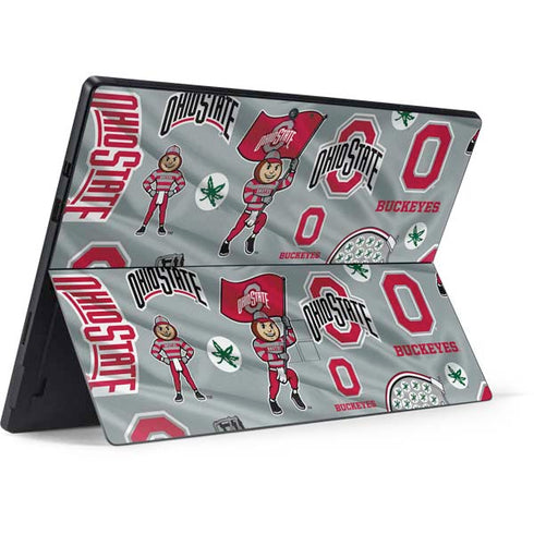 Ohio State University Pattern Surface Pro 6 Skin